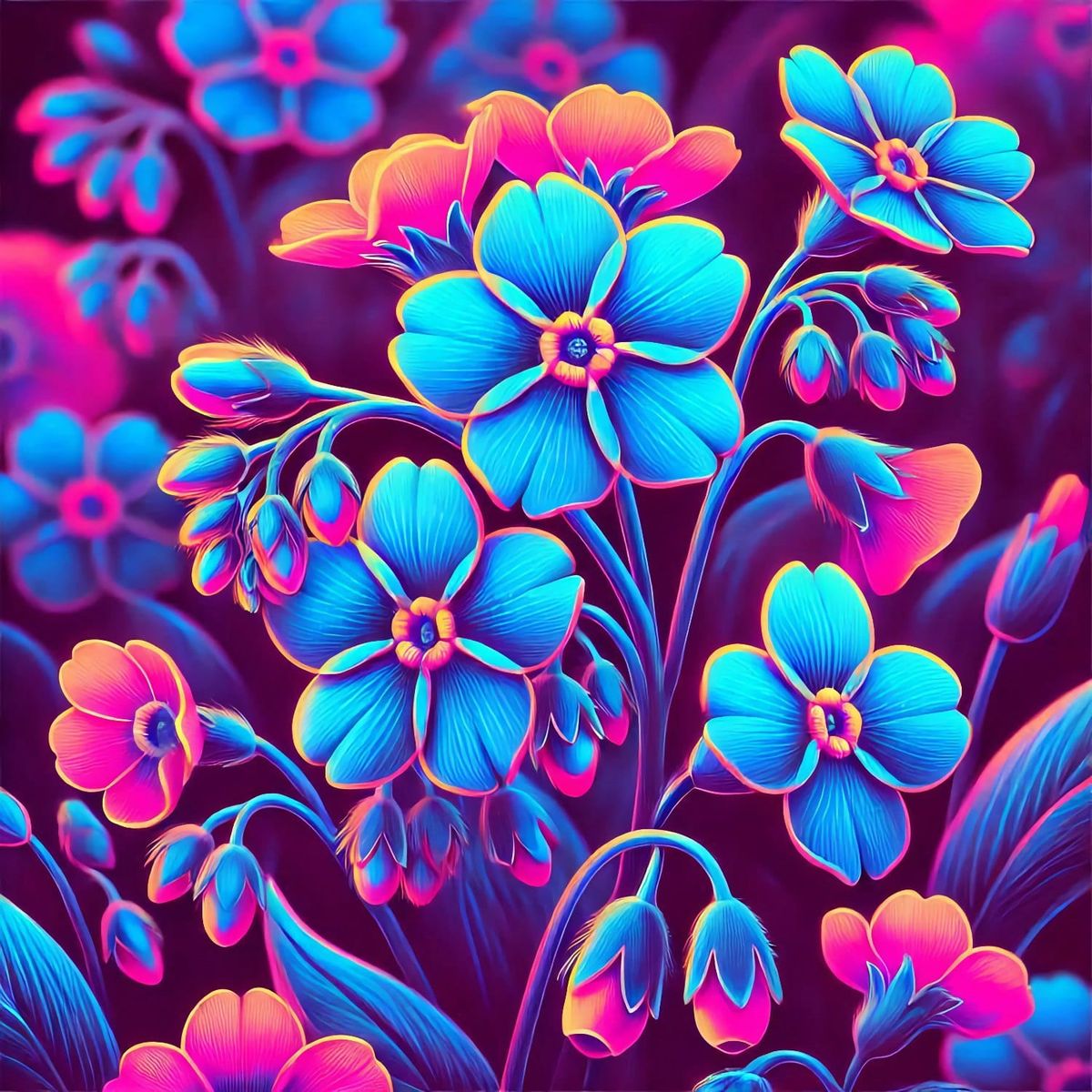 A fresh bud opens