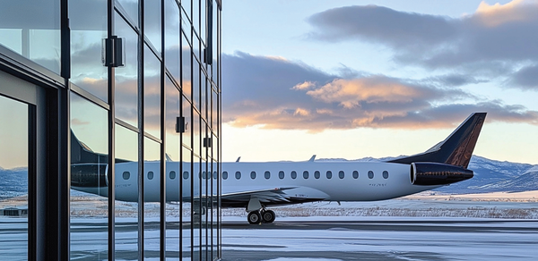 Yellowstone Jet Center Third Terminal  Exclusively for Wealthy Travelers’ Luggage