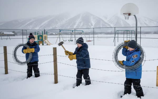 Big Sky Announces New “Re-Wilding” Initiative: More Barbed Wire  Everywhere