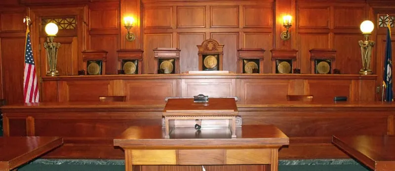 Kentucky Supreme Court chambers.