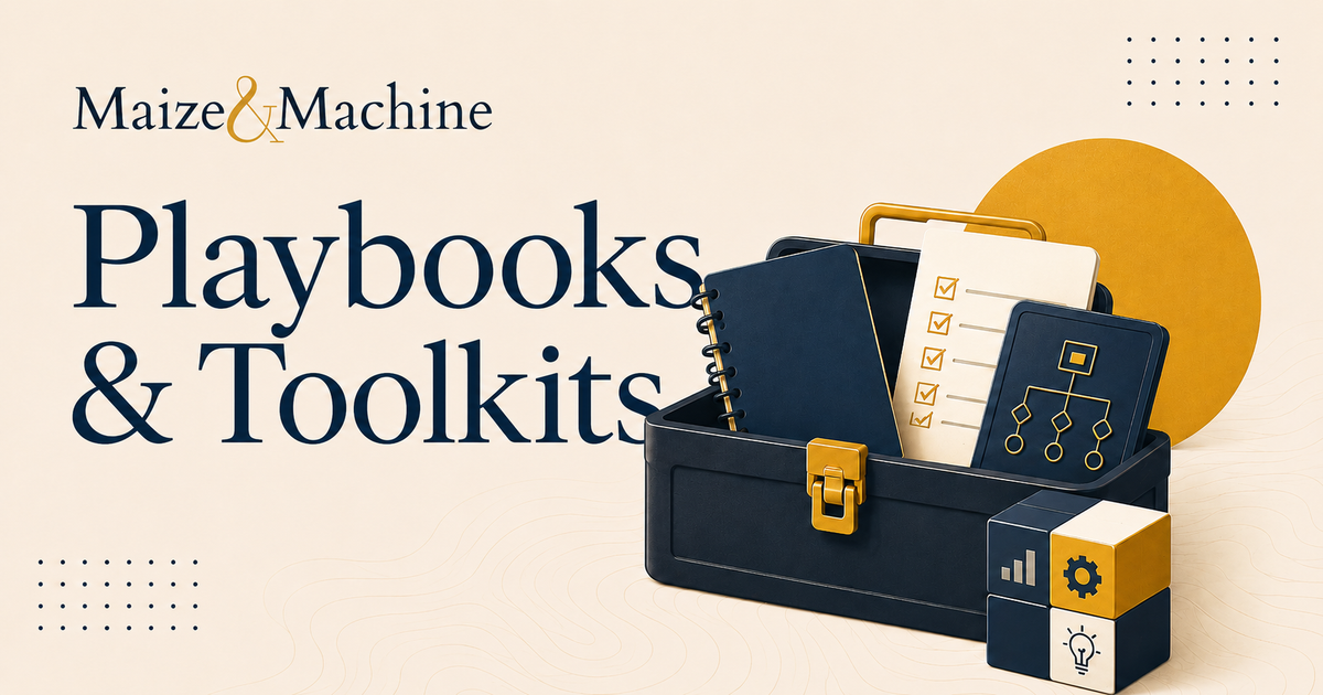 Playbooks & Toolkits