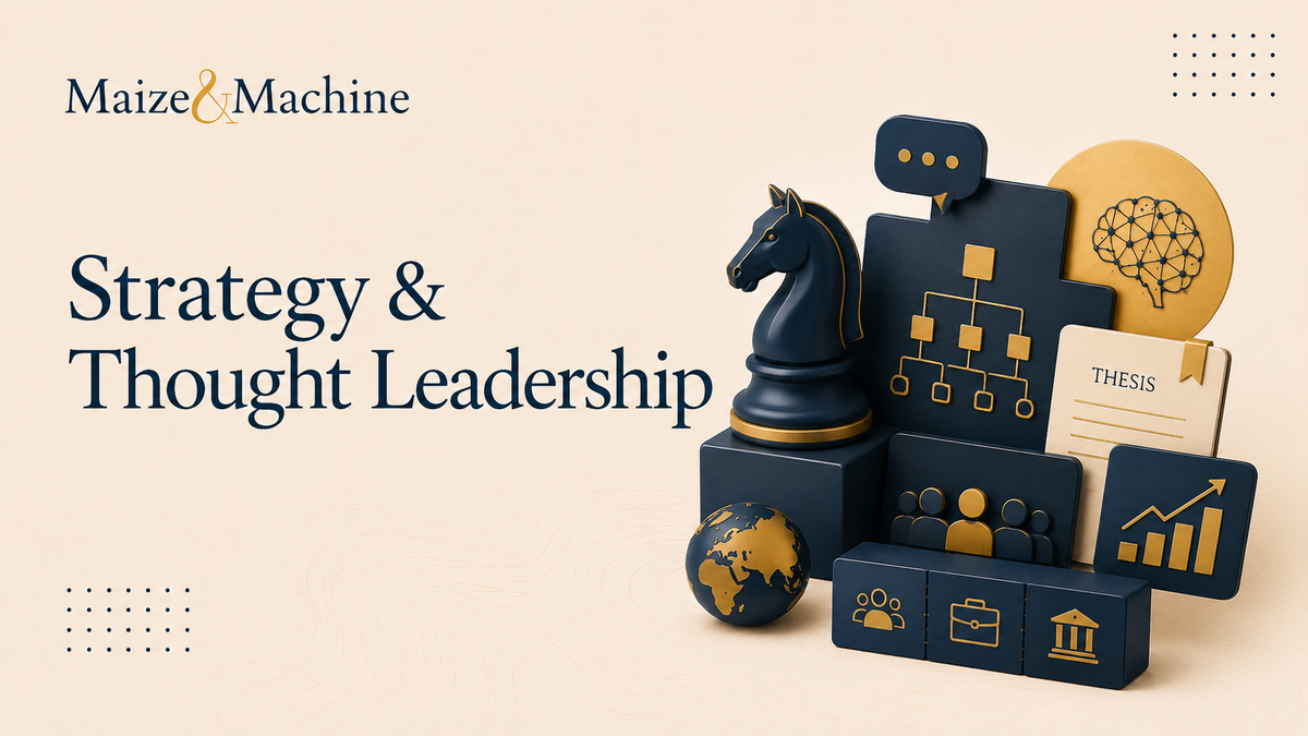 Strategy & Thought Leadership