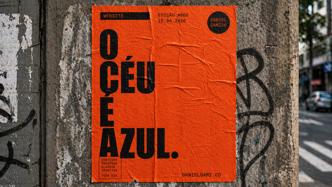 005 — O céu é azul