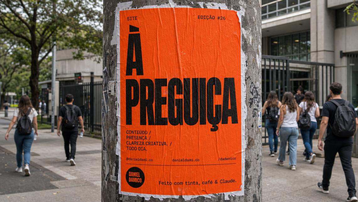026 — À preguiça
