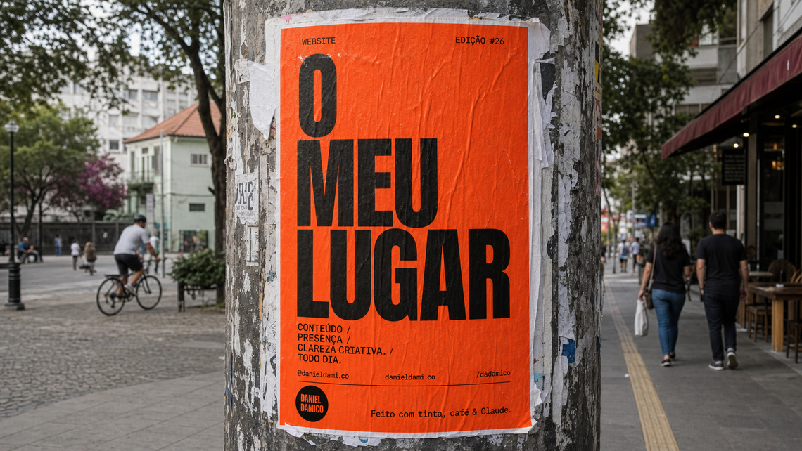 026 — O meu lugar