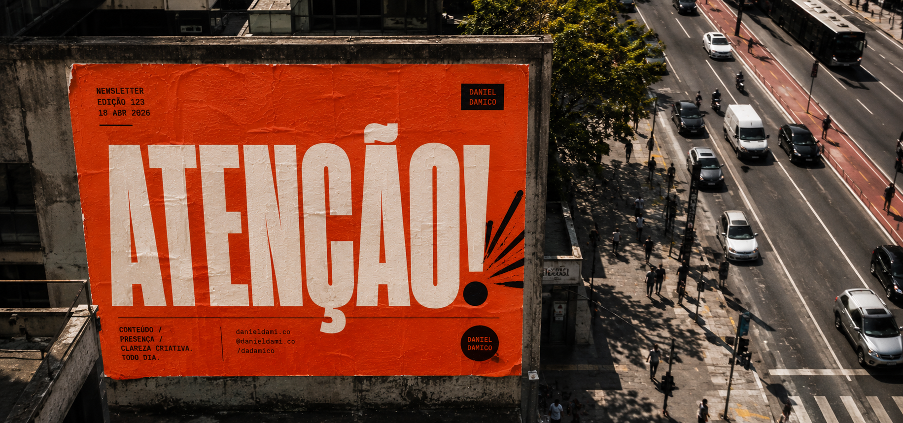 #123 — Atenção!