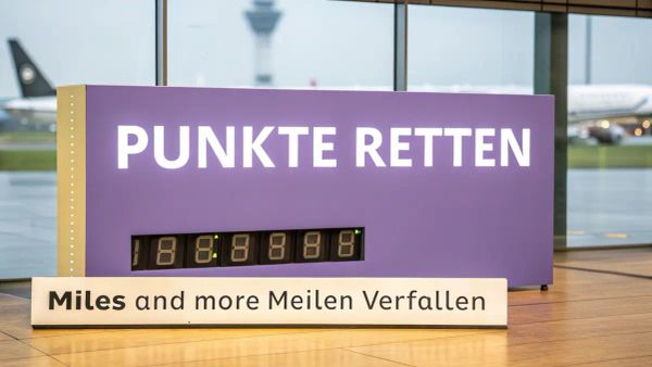 Miles and More Meilen verfallen: Punkte retten