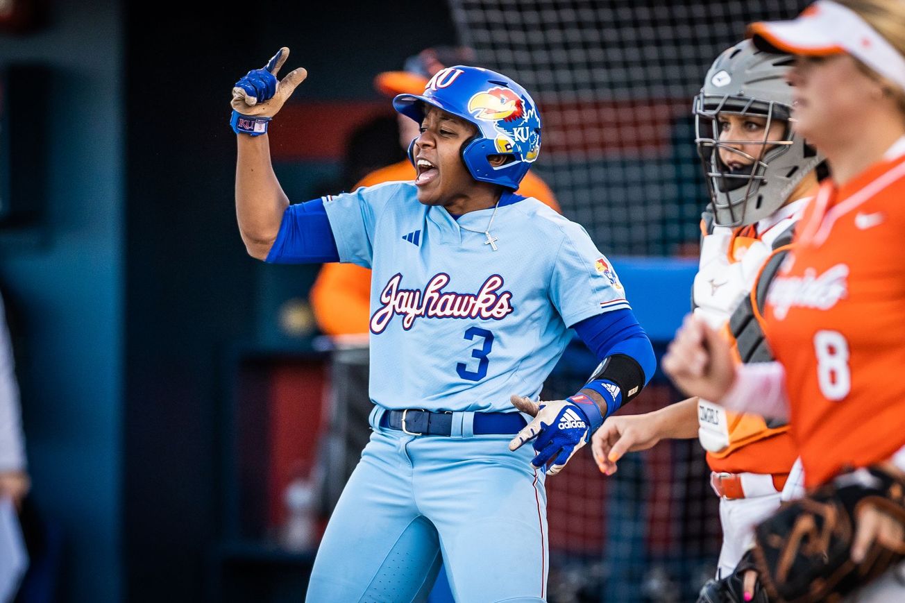 Kansas catcher Lyric Moore driven by ‘killer instincts’