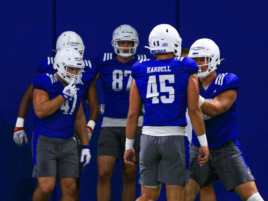 How KU's top 3 tight ends found their way to playing the position