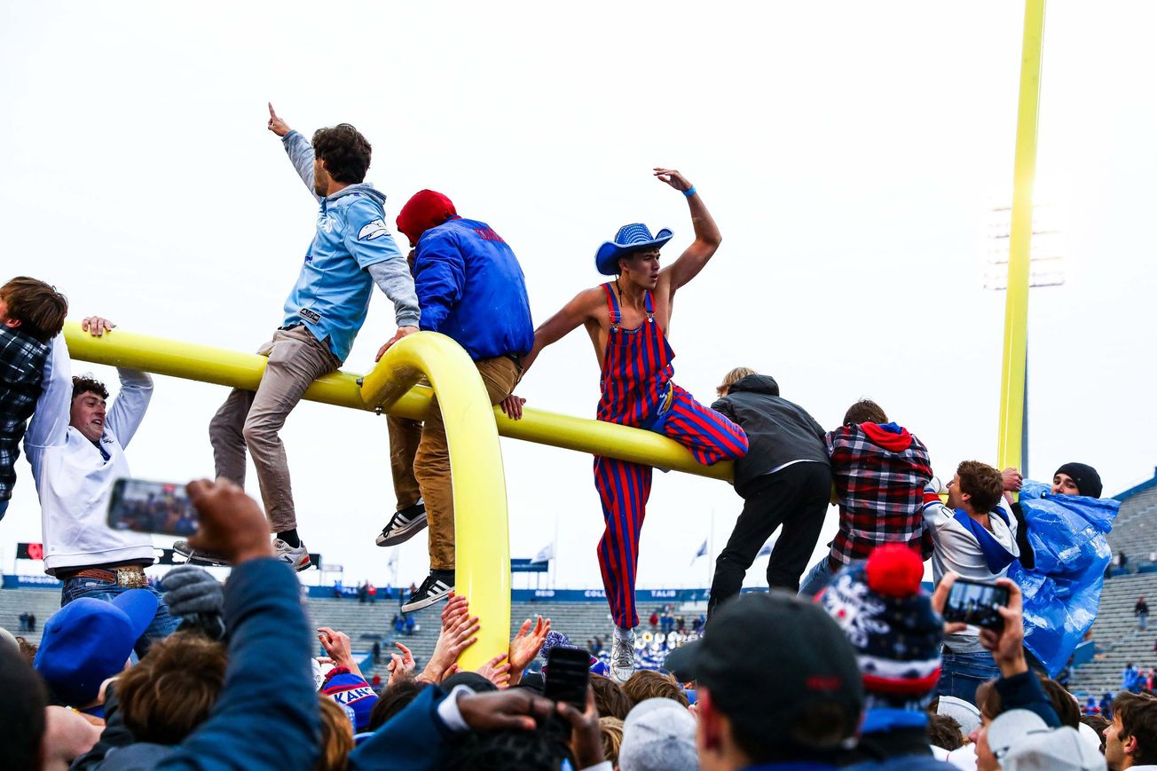 'That's one you rush the field for'