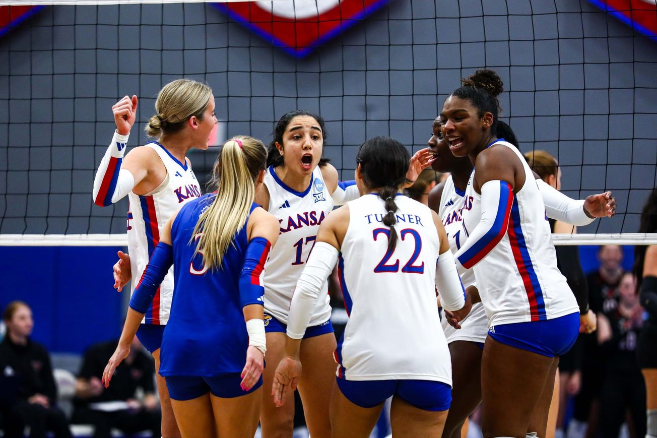 Watch: KU volleyball highlights & post-match press conference