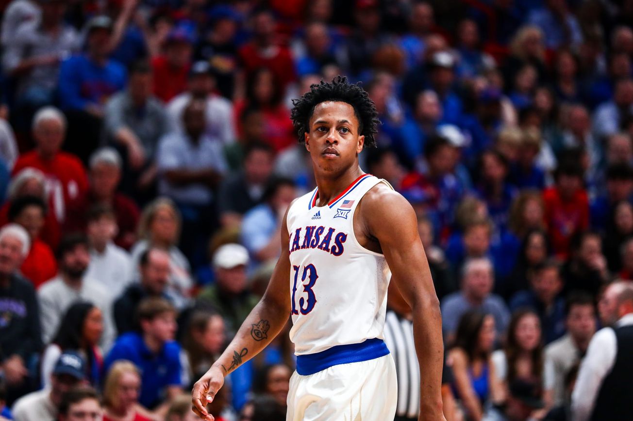 The one area where KU freshman Elmarko Jackson is turning a corner