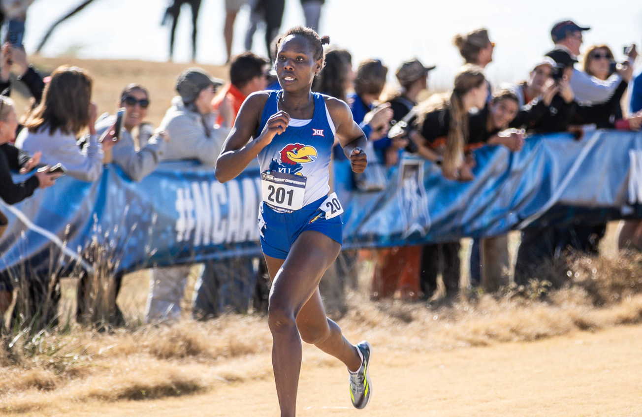 'Heart and soul' of KU cross country finishes off her career in style