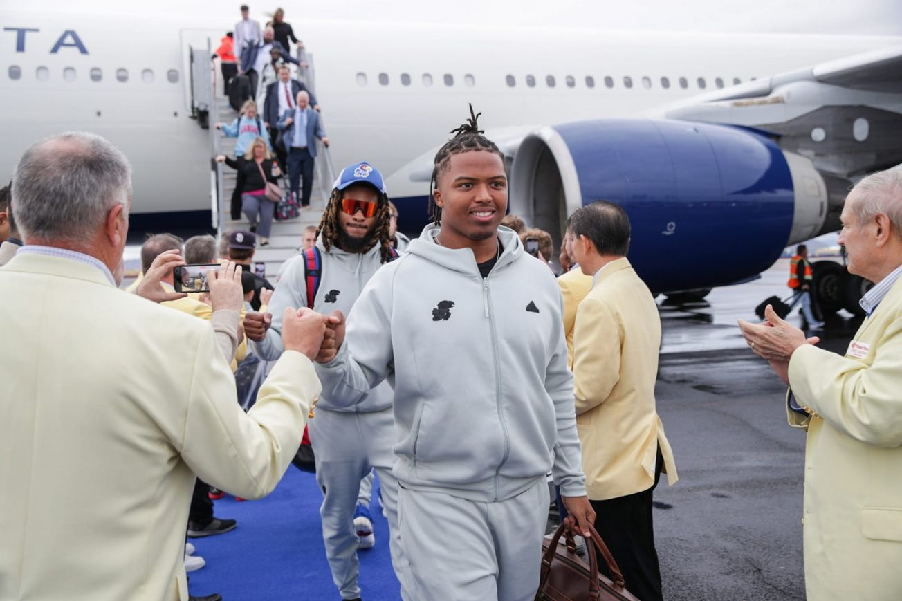 Jayhawks' star eyes win and family joy in Phoenix