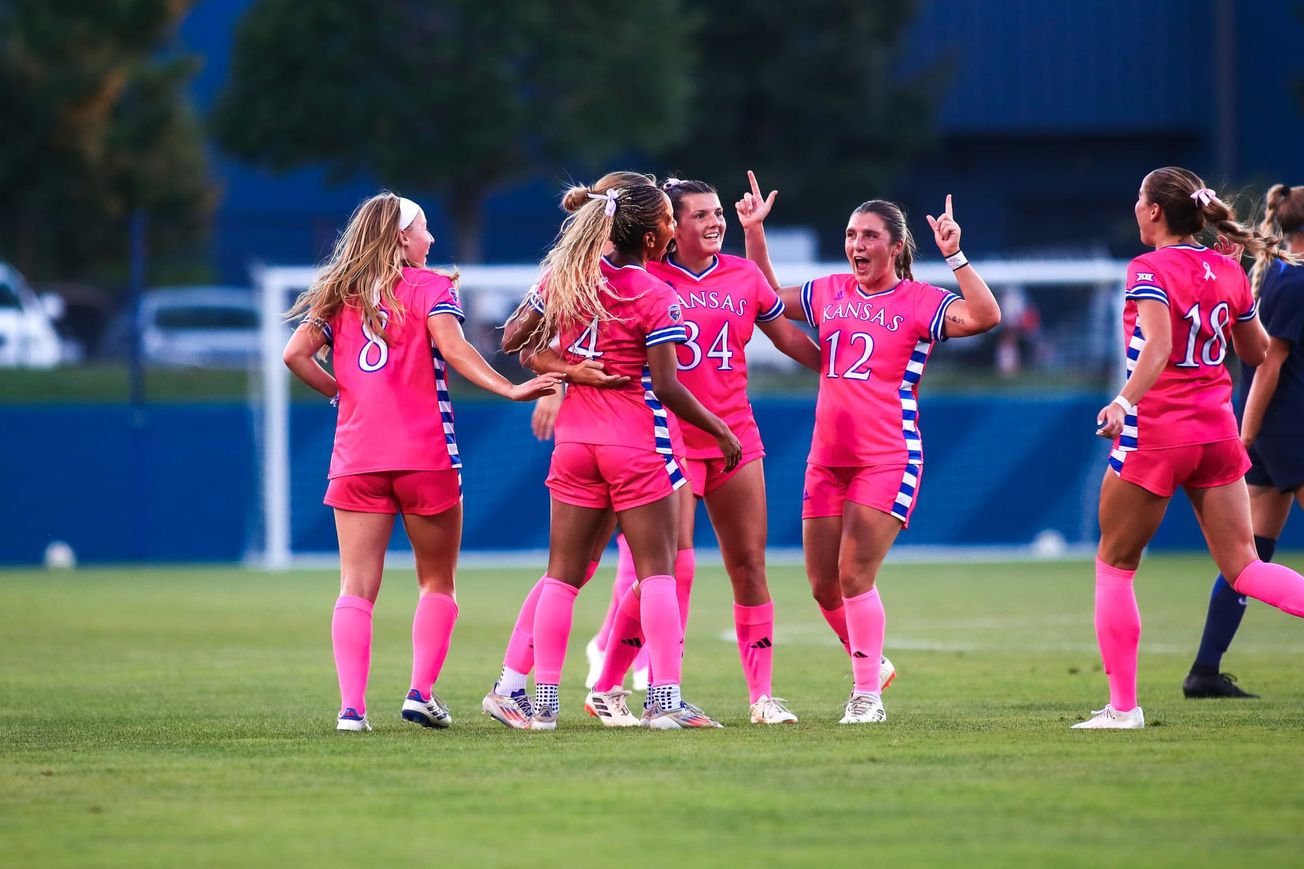 Photo Gallery: Jayhawks earn draw vs. BYU at Rock Chalk Park