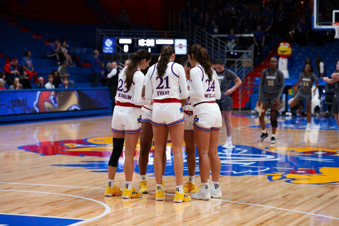 Photo Gallery: Jayhawks top Lindenwood 56-43 in opener
