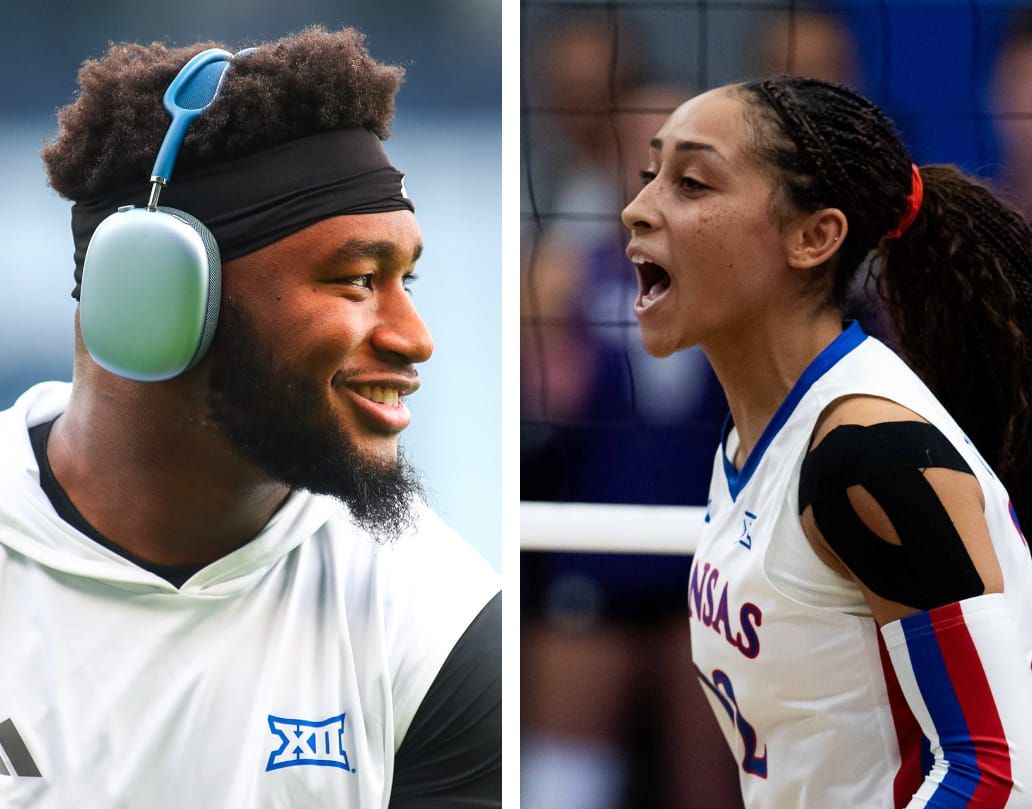 Two all-time KU greats nominated for Big 12 Athlete of the Year