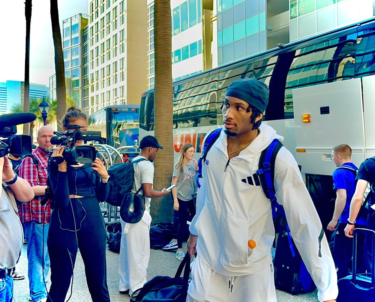 Jayhawks arrive in San Diego with 'big time' feel & mindset