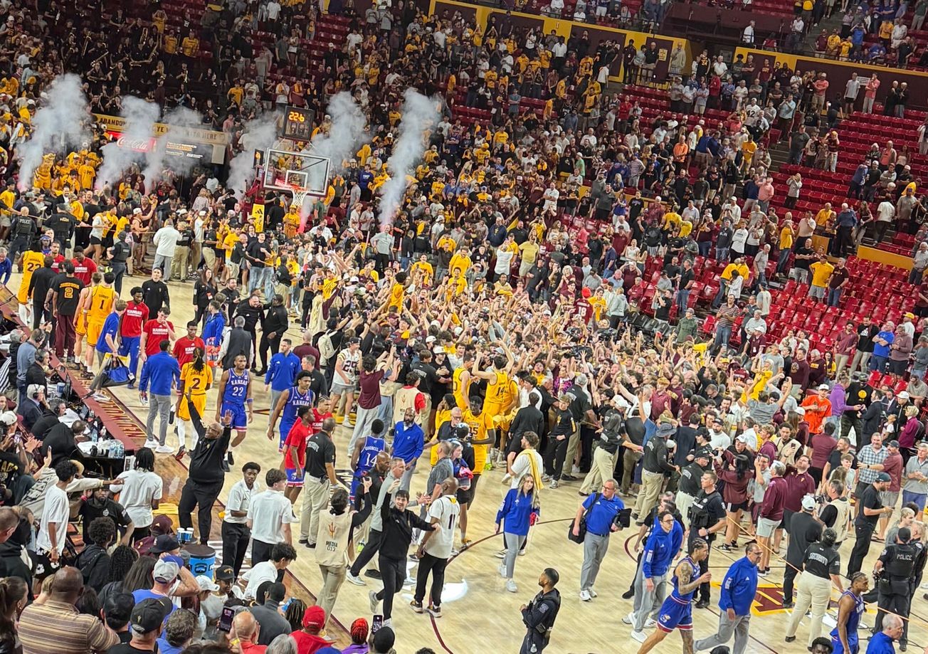 Moments That Popped: Arizona State 70, No. 14 Kansas 60