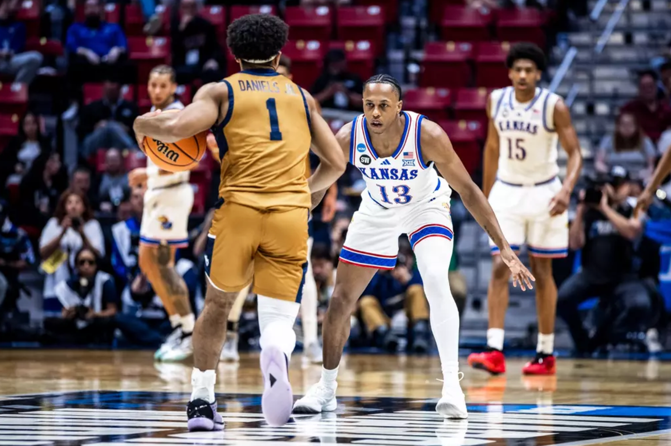 How KU's Elmarko Jackson got the chance for game-changing stop