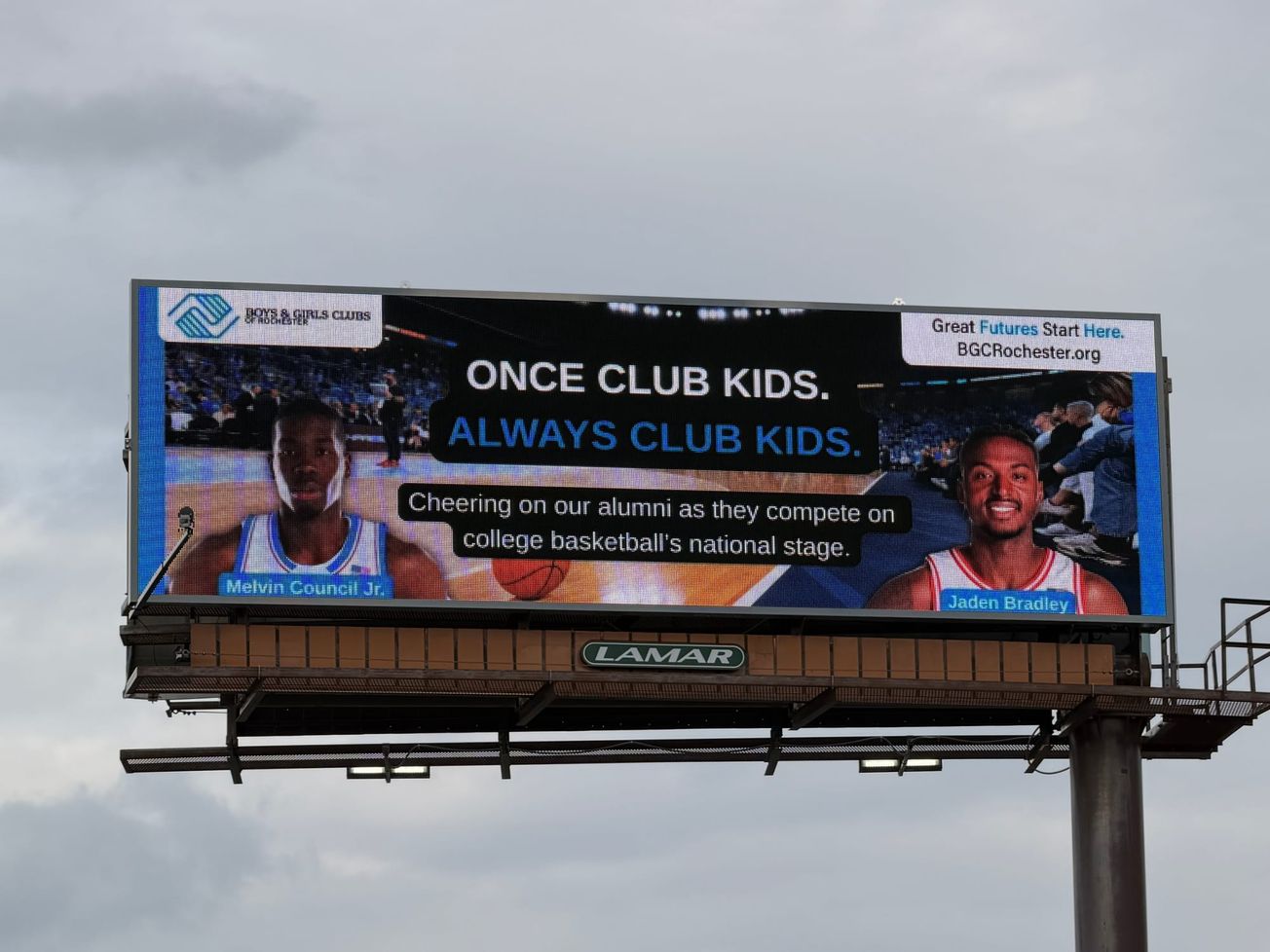 A sign of serious success