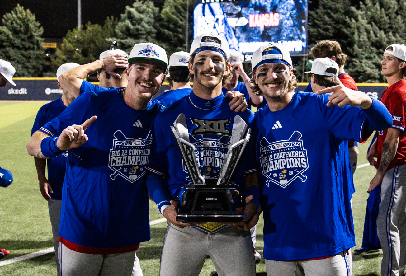 Jayhawks win outright Big 12 title