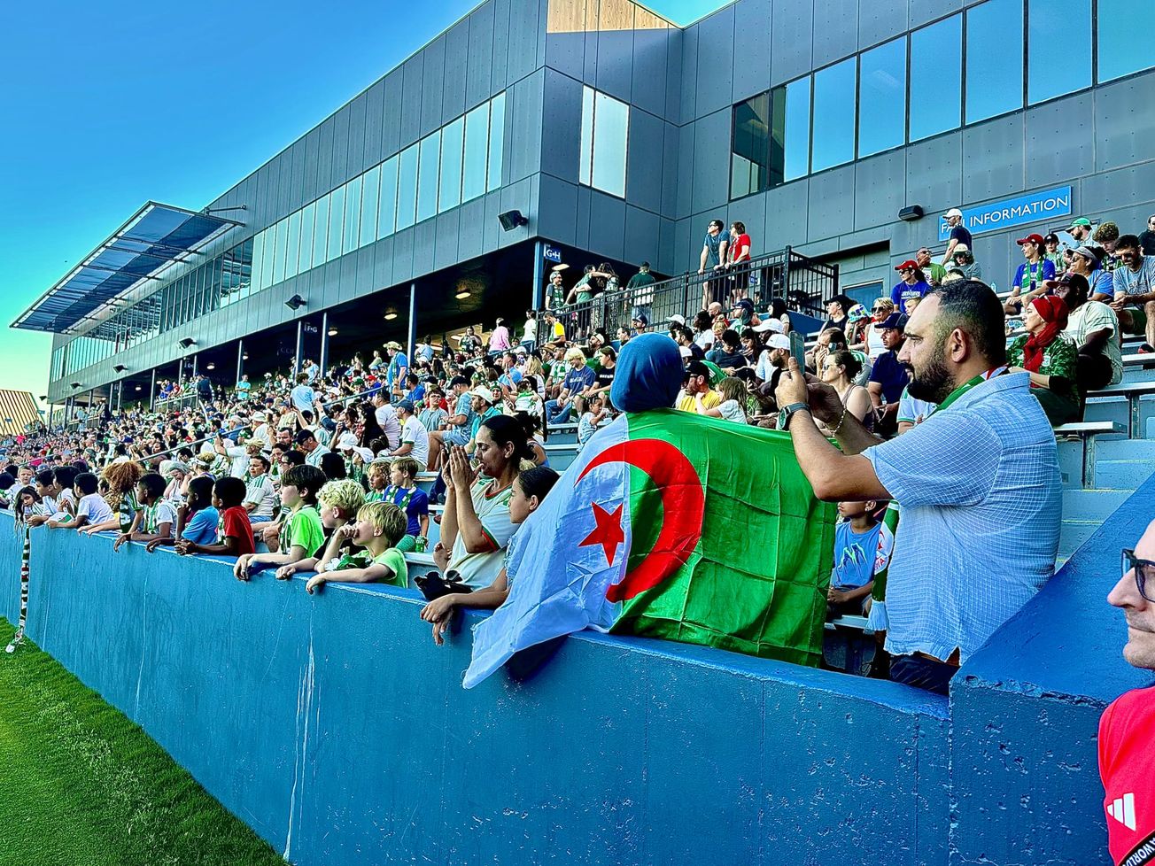 Team Algeria showcases skills & support ahead of World Cup opener