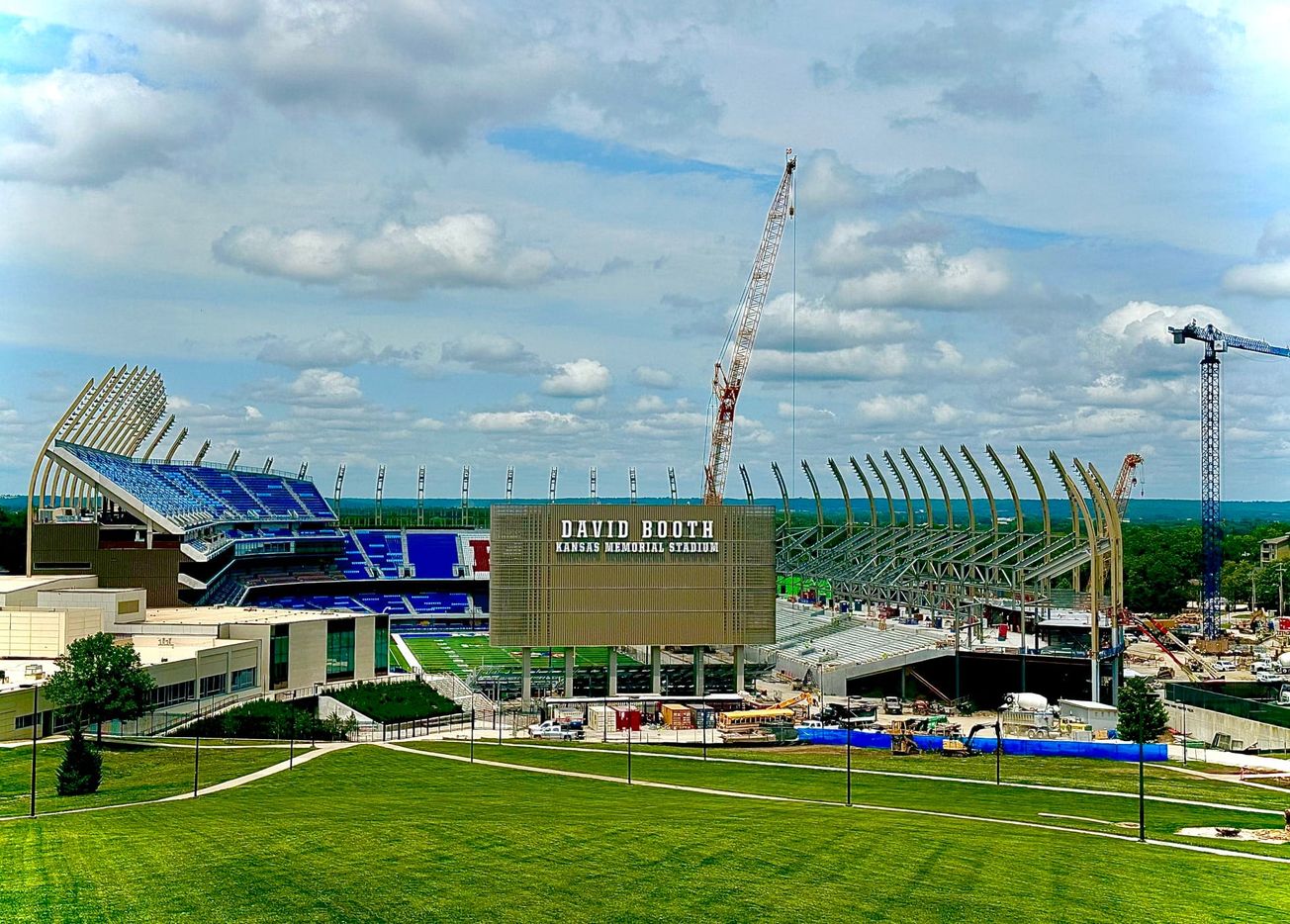 Revamped east side of new Booth roaring toward Phase II completion