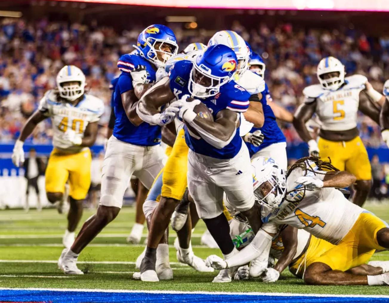 Notes & Numbers: KU clobbers LIU in season opener