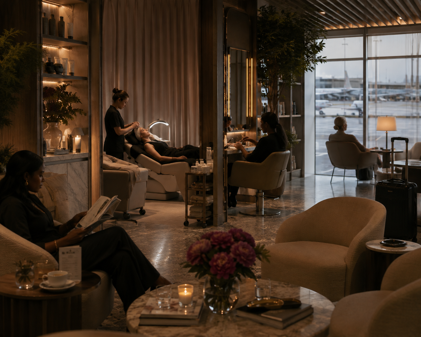 Heathrow Turned the Terminal Into a Getting-Ready Floor