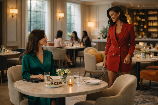 She Chose That Restaurant for a Reason