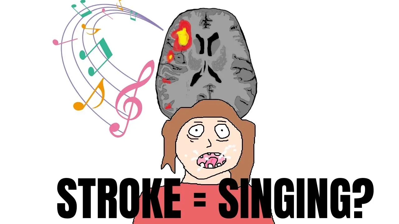 A woman who can't talk but can sing