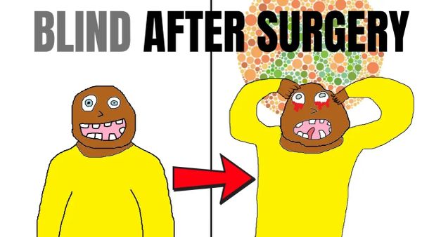 Man was left blind after spinal surgery