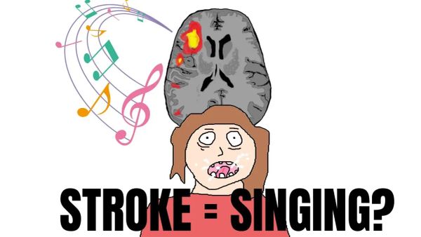 A woman who can't talk but can sing