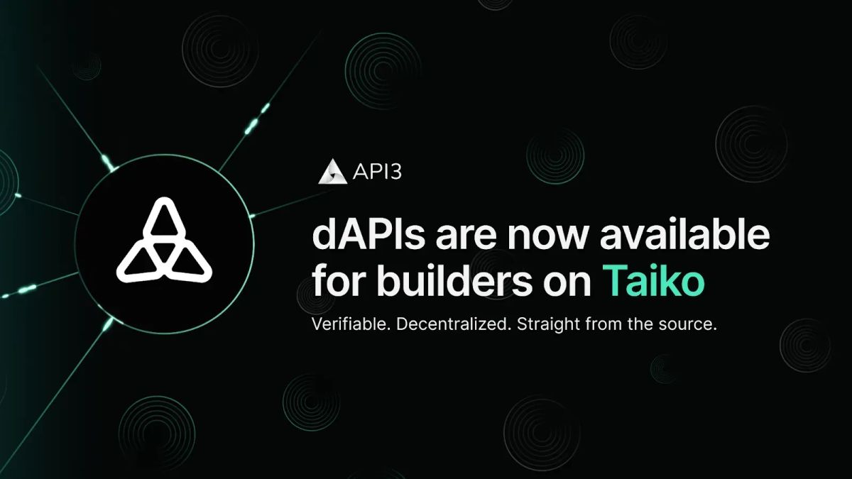 API3 Launches Next-Generation Oracle Stack on Taiko