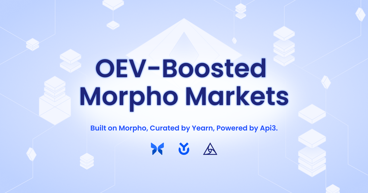 Introducing OEV-Boosted Morpho Markets