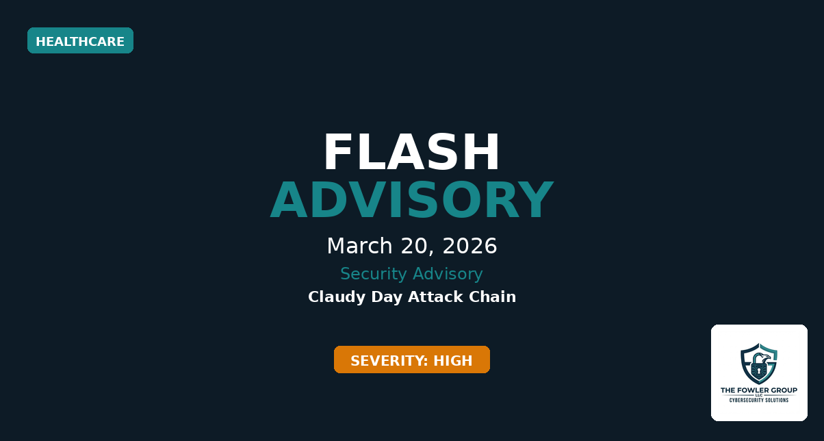Healthcare Flash Advisory - Claudy Day AI Attack Chain Vulnerability                                     FA-2026-001