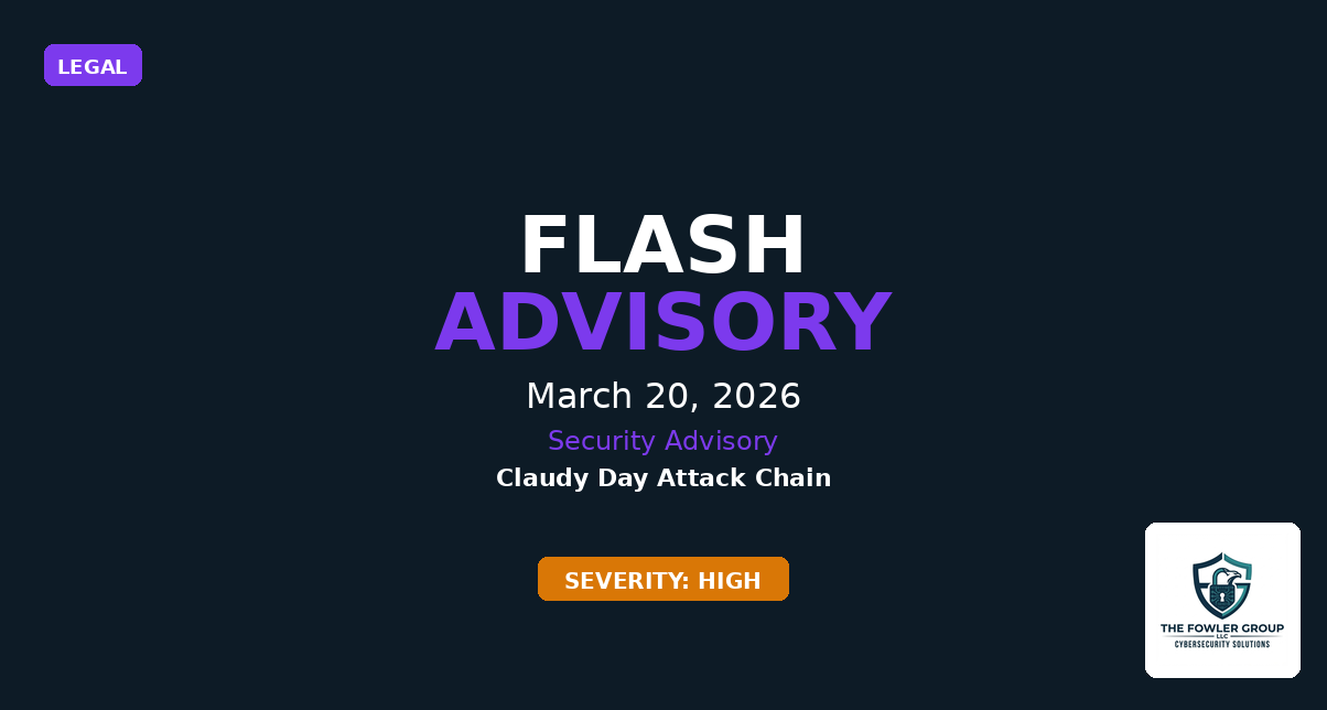 Legal Sector AI Flash Advisory -Claudy Day Attack Chain Vulnerability                                    FA-2026-001
