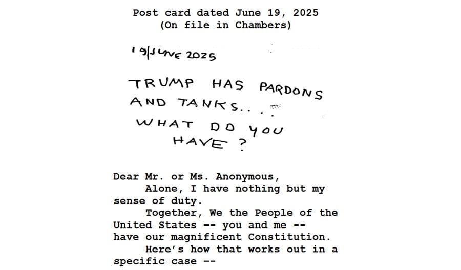 Judge slams regime for stomping on the First Amendment on its path to autocracy