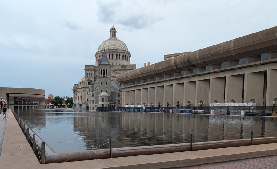 How Boston's reflecting pool stacks up