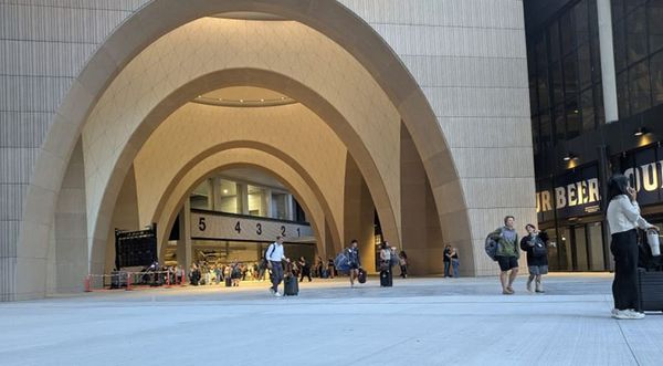 Inside our hellhole train station