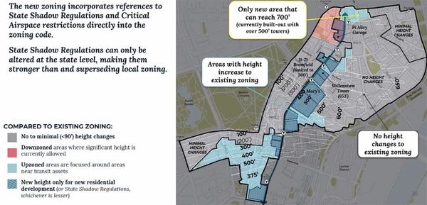 Downtown rezoning passed; will encourage density, residential over offices