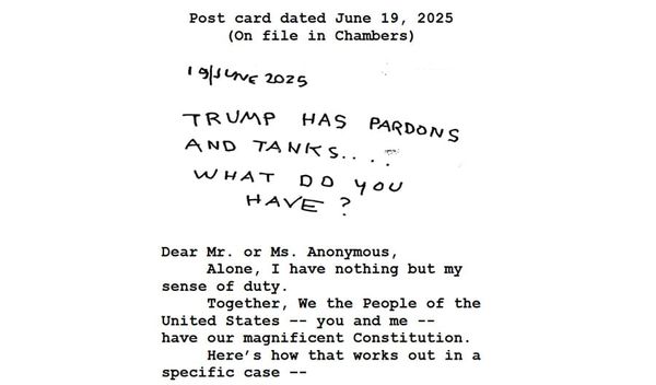 Judge slams regime for stomping on the First Amendment on its path to autocracy