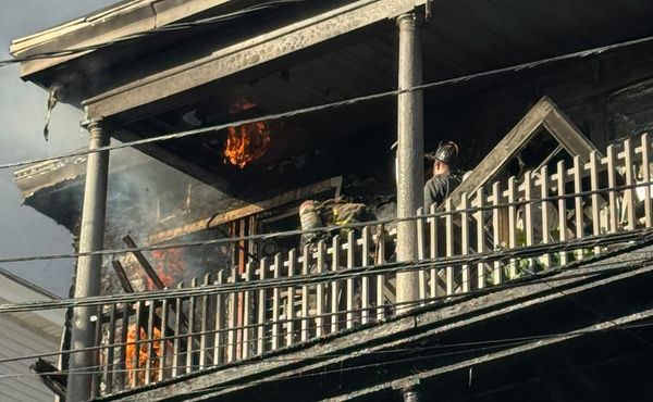Two triple-decker fires at the same time in Hyde Park, Roslindale