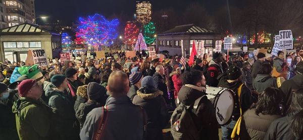 Protest at Park St., state moves to cut HealthConnector costs, Dugout to sell liquor license