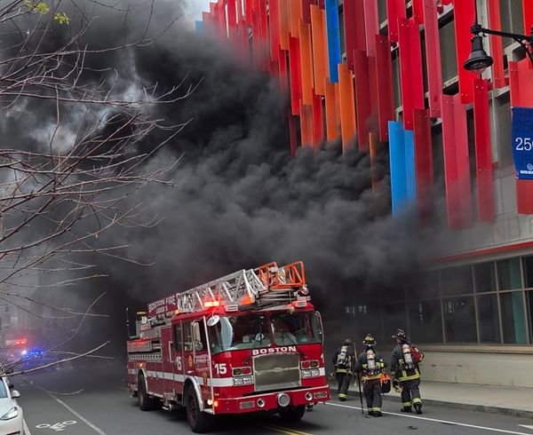 Charred cars in Brighton garage; Lynn ferries slowed due to whales