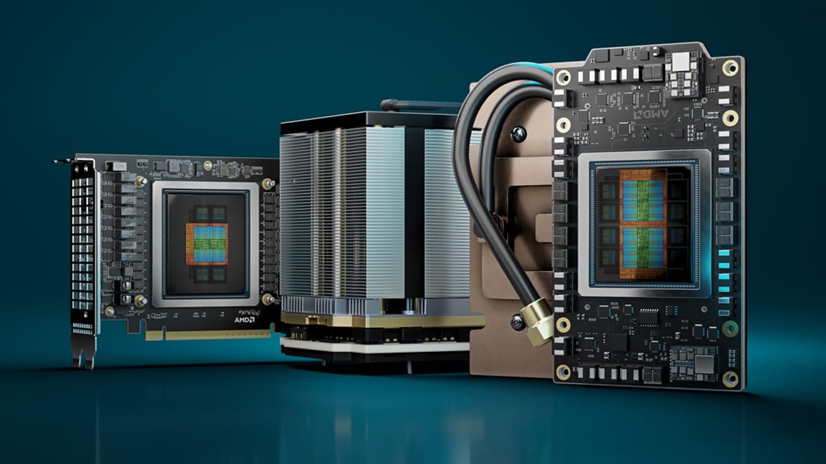 AMD Instinct MI350 series accelerator product page