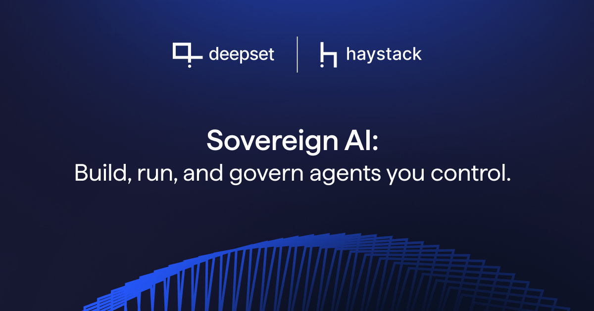 deepset's Haystack enterprise platform product page