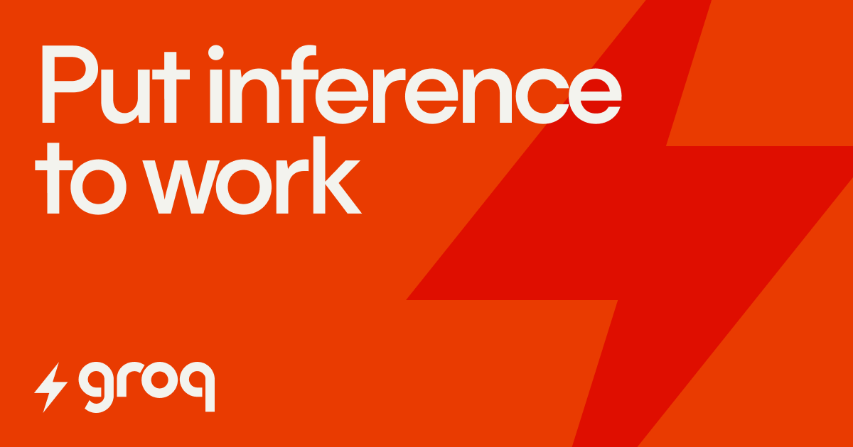 Groq's website describing its LPU-based inference cloud