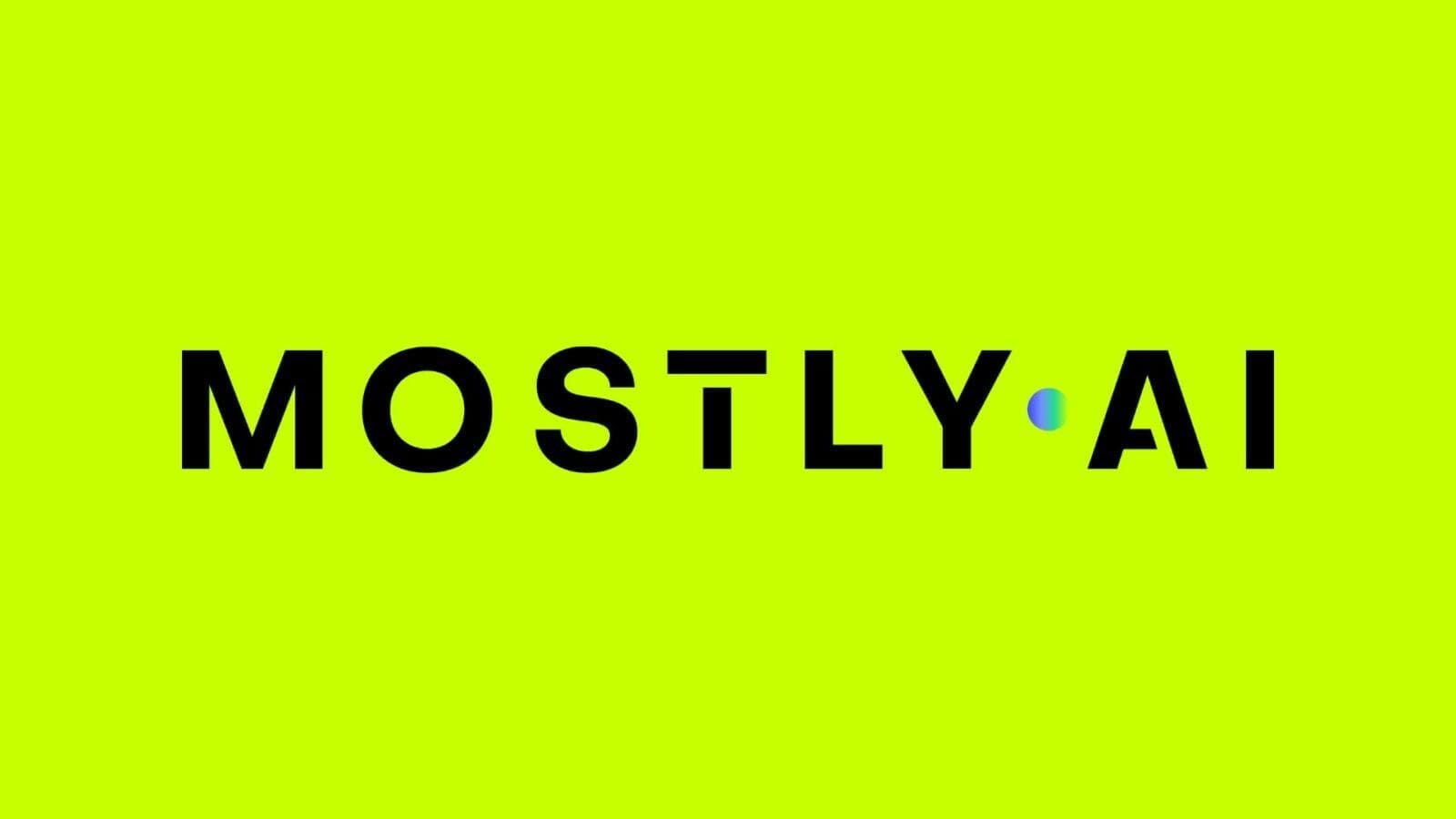 MOSTLY AI synthetic data platform hero graphic